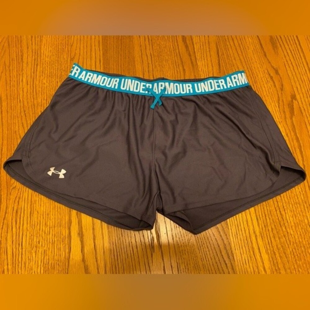 Under Armour Athletic Logo Elastic Waist Band Running Shorts